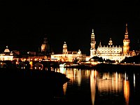 Baroke Altstadt bei Nacht
